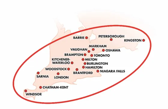 Our Service Area - Addaline Asphalt Maintenance