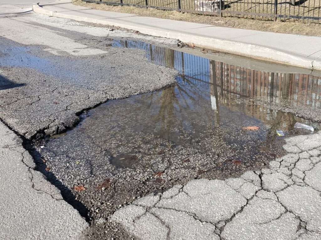 Scheduling checklist asphalt repairs